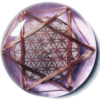 Thumbnail for Flor de la Vida Hexagrama Resonador Cuǭntico - Metayantra MǸxico