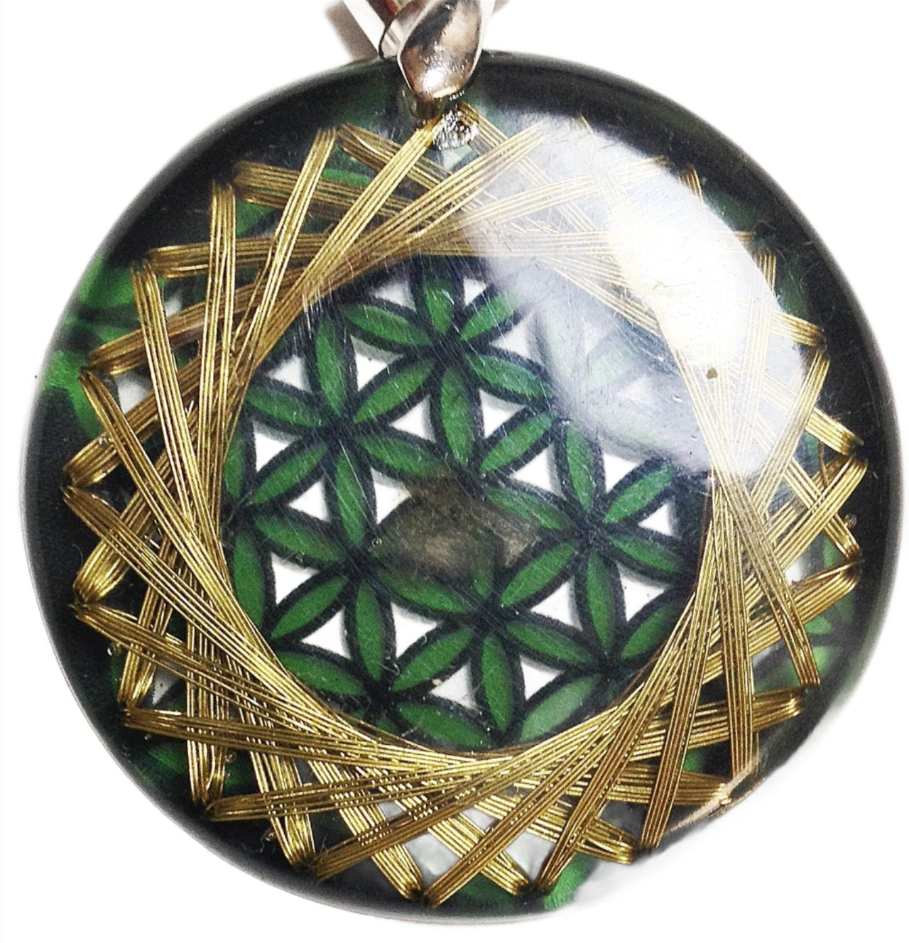 Flor de la Vida Verde para Voluntad y Poder - Metayantra MǸxico