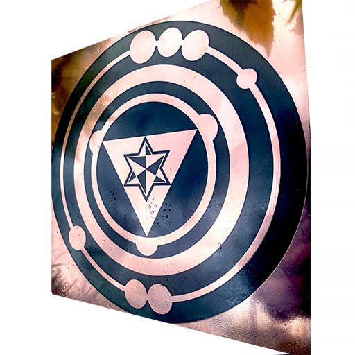 MEGA Inductor de MeditaciÇün de Espacios Merkabah 20 x 20 - Metayantra MǸxico