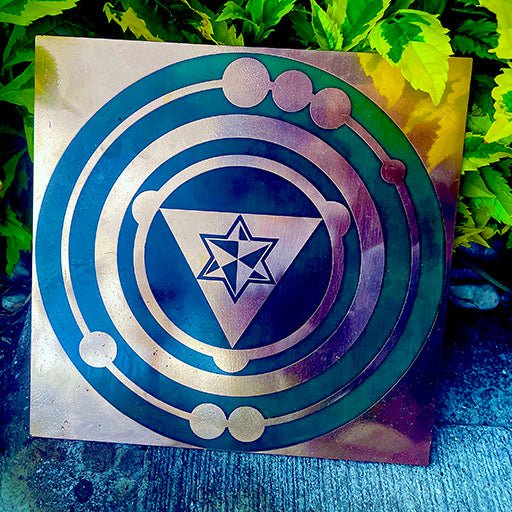 MEGA Inductor de Meditación de Espacios Merkabah 20 x 20 - Metayantra México