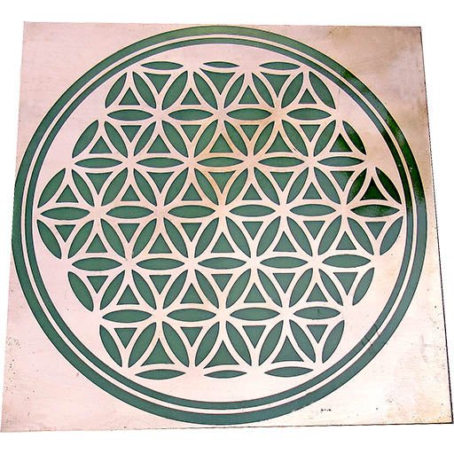 MEGA Intencionador de la Flor de la Vida 20 x 20 - Metayantra MǸxico