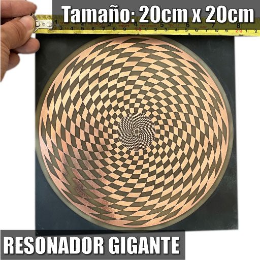 MEGA Resonador Armonizador de Espacios Sensor CÇüsmico 20 x 20 - Metayantra MǸxico