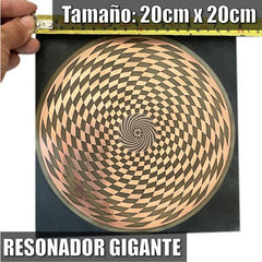 MEGA Resonador Armonizador de Espacios Sensor Cósmico 20 x 20 - Metayantra México