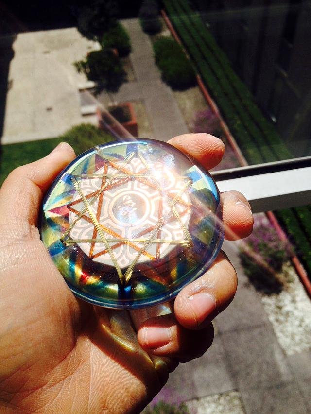 Om Mani Padme Hum Doble Hexagrama Resonador Cuǭntico - Metayantra MǸxico