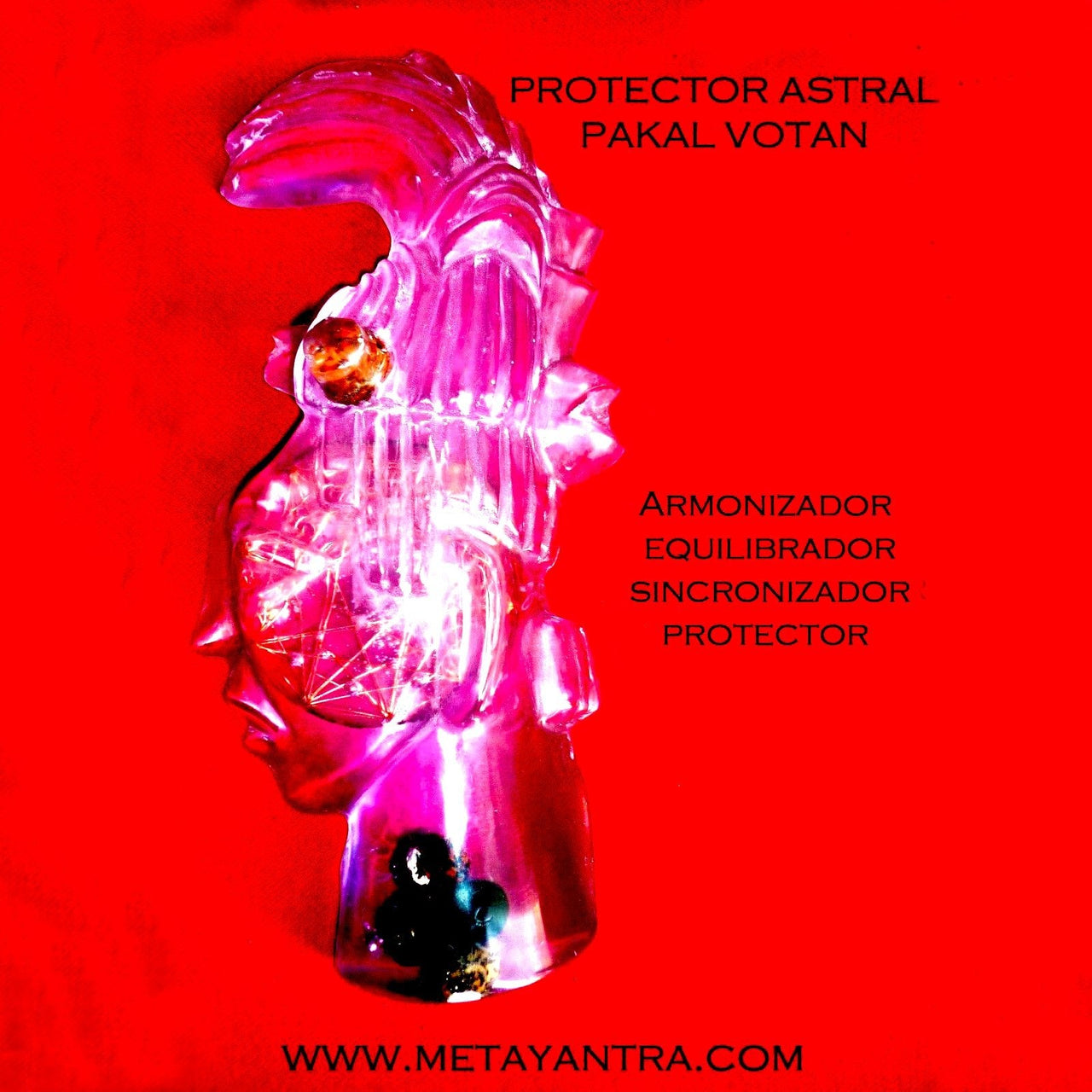 Protector Astral Enlazador con Pakal Votan - Metayantra MǸxico