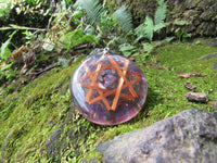 Thumbnail for Protector contra Magia Negra Kalachakra Oro 14k Cristales Protectores Ship Coil - Metayantra MǸxico