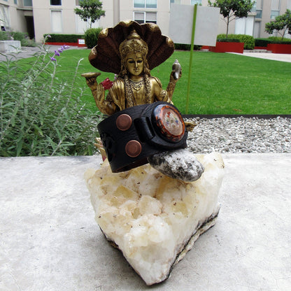 Pulsera con resonador cuǭntico Quetzalcoatl de 7 Chakras - Metayantra MǸxico