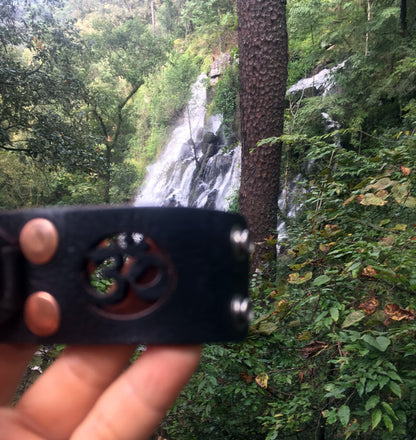 Pulsera con resonador cuǭntico Quetzalcoatl de 7 Chakras - Metayantra MǸxico