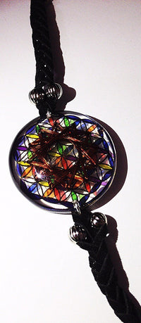 Thumbnail for Pulsera Flor de la Vida 12 Vortex Armonizador de Nadi Pariksha - Metayantra MǸxico