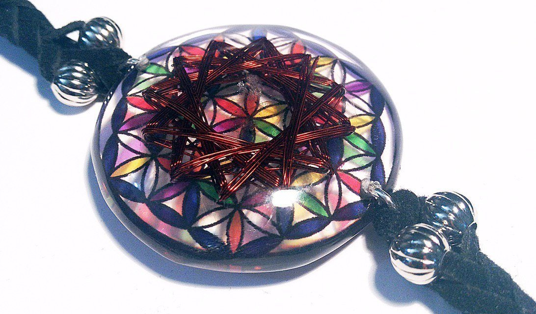 Pulsera Flor de la Vida 12 Vortex Armonizador de Nadi Pariksha - Metayantra MǸxico