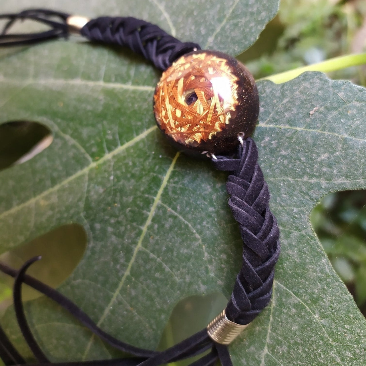 Pulsera Proteccion WiFi Shungite Generador de Campo de TorsiÇün Doble, TeorÇða de Einsten-Cartan - Metayantra MǸxico