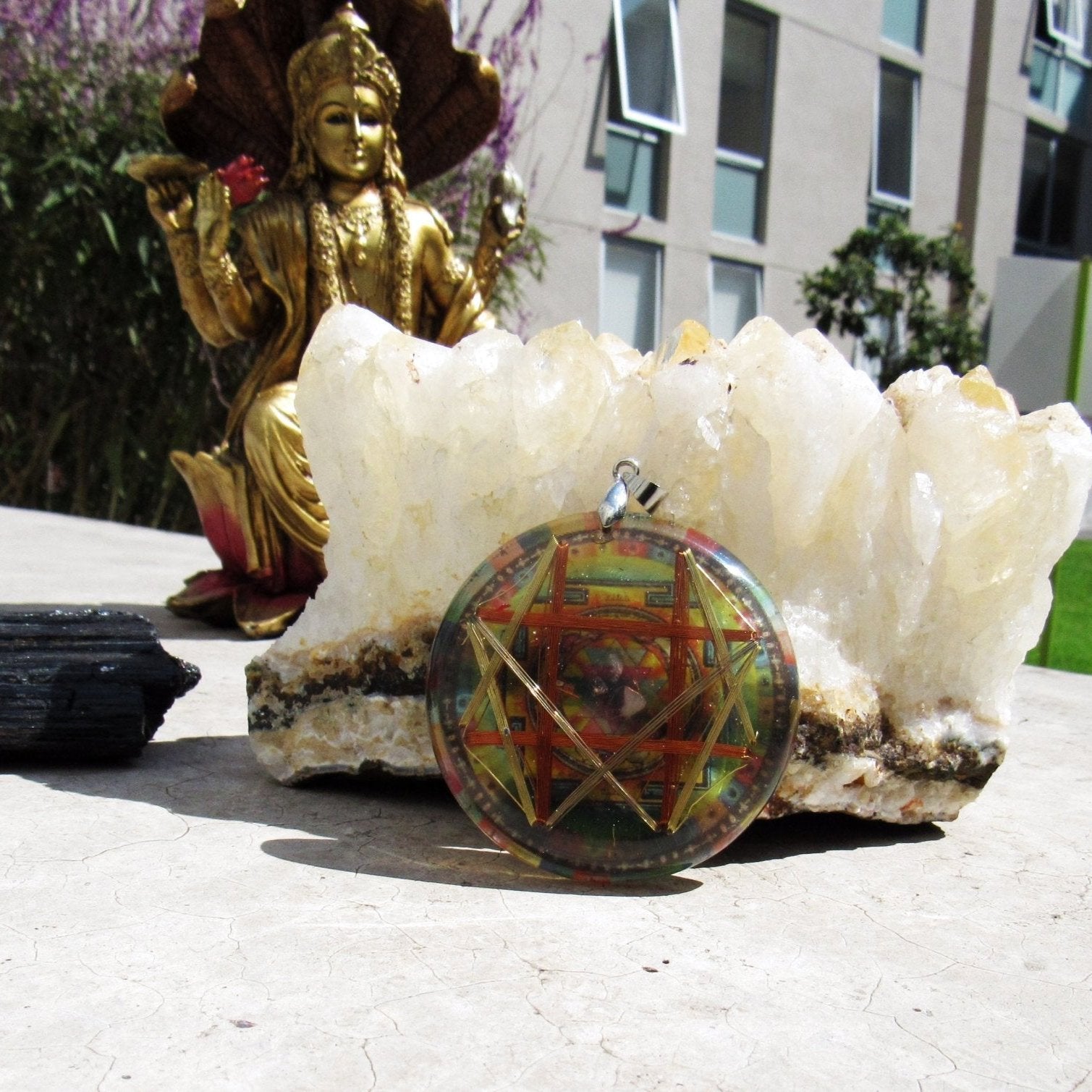 Sri Yantra Condensador Cuåntico - Metayantra México