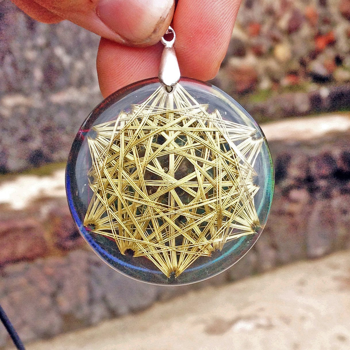 Collar Vector de Equilibrio de 4.3 cm visto de frente
