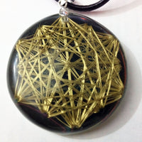 Thumbnail for Vector de Equilibrio Dorado con Shungite - Metayantra MǸxico