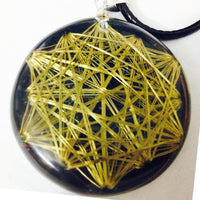 Thumbnail for Vector de Equilibrio Dorado con Shungite - Metayantra MǸxico