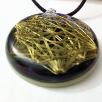 Thumbnail for Vector de Equilibrio Dorado con Shungite - Metayantra MǸxico